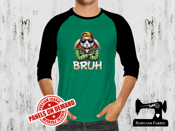 Rabbit Bruh - GREEN - Panels On Demand