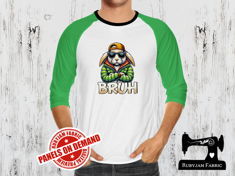 Rabbit Bruh - WHITE - Panels On Demand