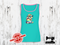 Rainbow Easter Bunny Egg Hunter - MINT GREEN - Panels On Demand