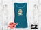 Rainbow Easter Bunny Egg Hunter - TEAL BLUE - Panels On Demand