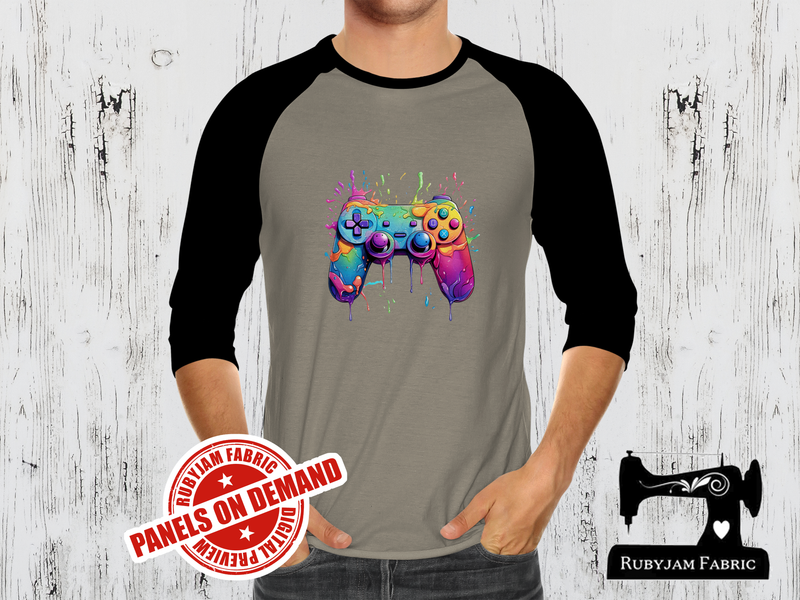 Rainbow Game Controller - LIGHT GREY - Panels On Demand