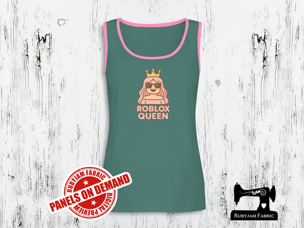 Block Queen - SAGE GREEN - Panels On Demand