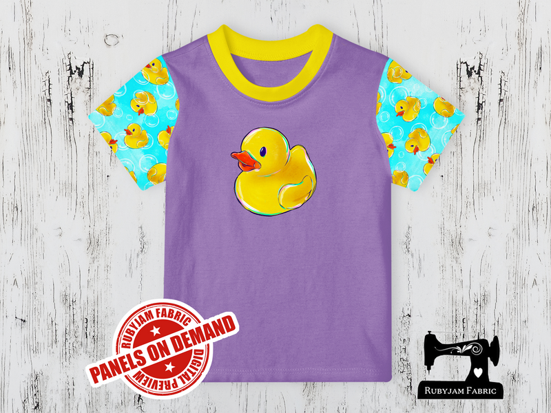 Rubber Ducky - LIGHT PURPLE - Panels On Demand