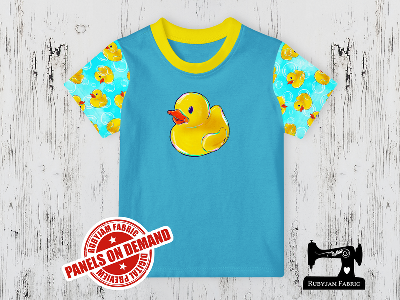 Rubber Ducky - LIGHT BLUE - Panels On Demand