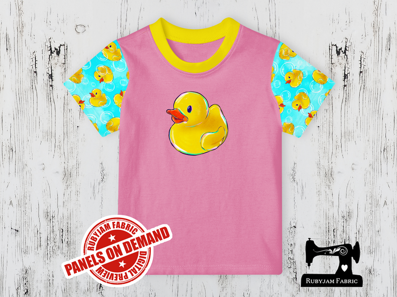 Rubber Ducky - LIGHT PINK - Panels On Demand