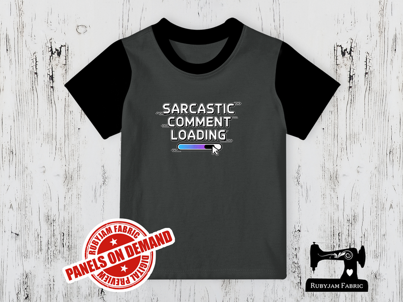 Sarcastic Comment Loading - CHARCOAL GREY - Panels On Demand