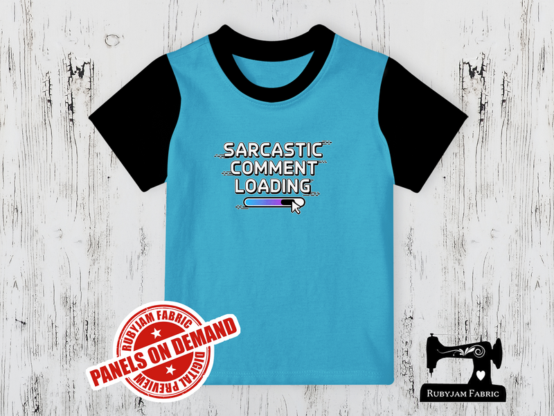Sarcastic Comment Loading - LIGHT BLUE - Panels On Demand