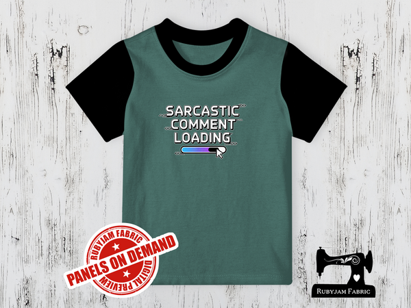 Sarcastic Comment Loading - SAGE GREEN - Panels On Demand