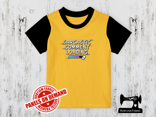 Sarcastic Comment Loading - YELLOW - Panels On Demand