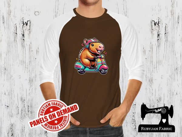 Scooter Capybara - BROWN - Panels On Demand