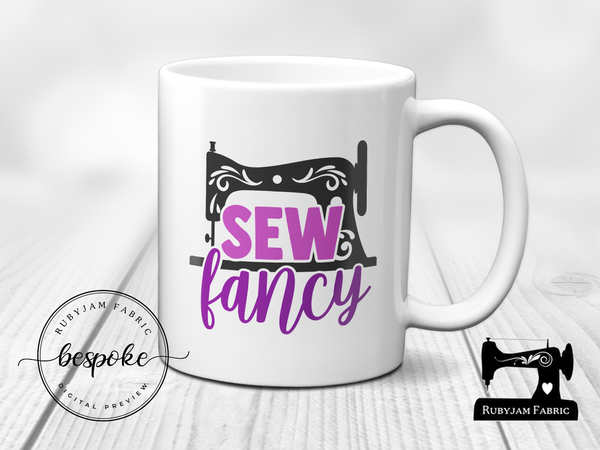 Sew Fancy - Mug - Bespoke