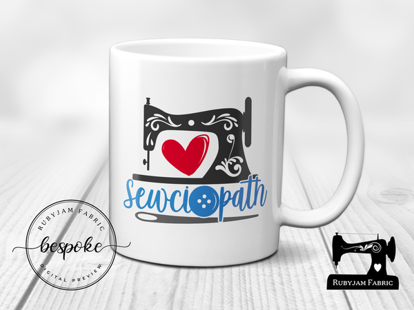 Sewciopath - Mug - Bespoke