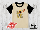 Love Sunflowers - SAND BEIGE - Panels On Demand