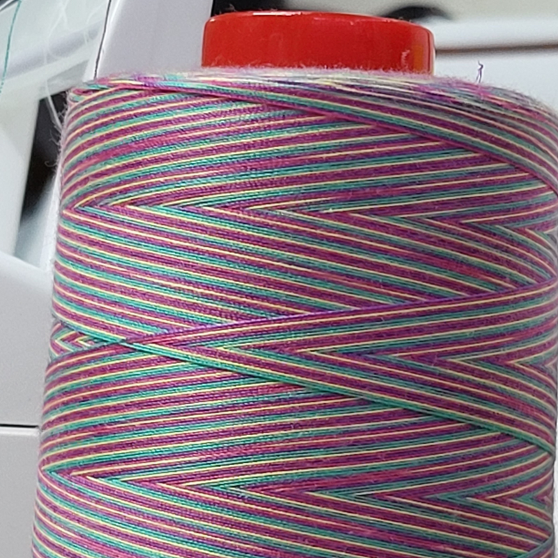 Variegated Overlocking Thread Confetti - Twisted Threads - 5000M Variegated Overlocker Thread ...
