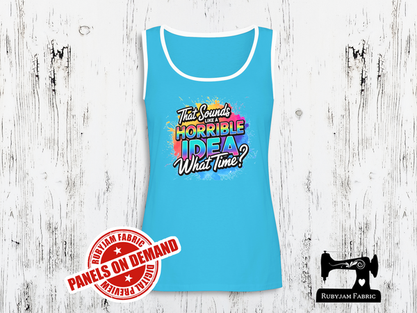 That Sounds Like a Horrible Idea. What time? - LIGHT BLUE - Panels On Demand