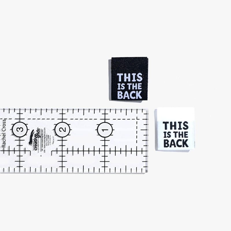 Best Back Label Copy This is the Back - Labels by KatM – Rubyjam Fabric