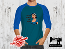 Wait a Minute or More - TEAL BLUE - Panels On Demand