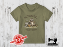 Actually I am the Problem Racoon - KHAKI GREEN - Panels On Demand