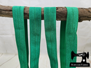 1M Bright Green - Solid - 1" (25mm) - Fold Over Elastic (FOE)