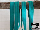 REMNANT - 2.85M Jade - Solid - 1" (25mm) - Fold Over Elastic (FOE) - clearance