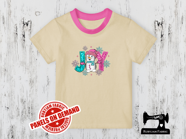 Christmas Joy - SAND BEIGE - Panels On Demand