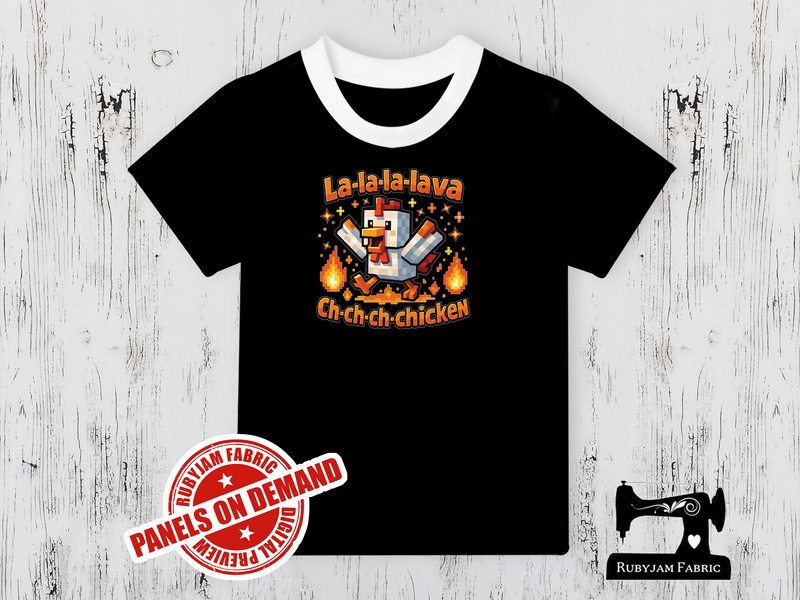 Lava Chicken - BLACK - Panels On Demand