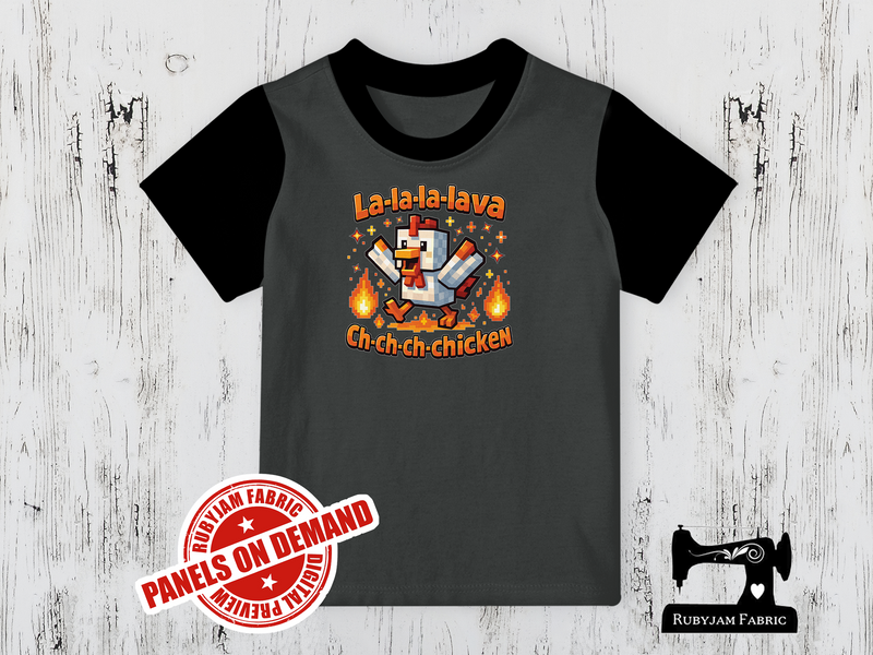 Lava Chicken - CHARCOAL GREY - Panels On Demand