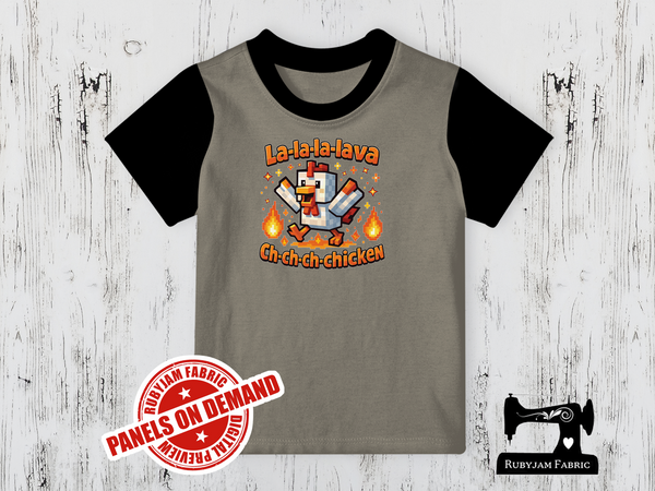 Lava Chicken - LIGHT GREY - Panels On Demand