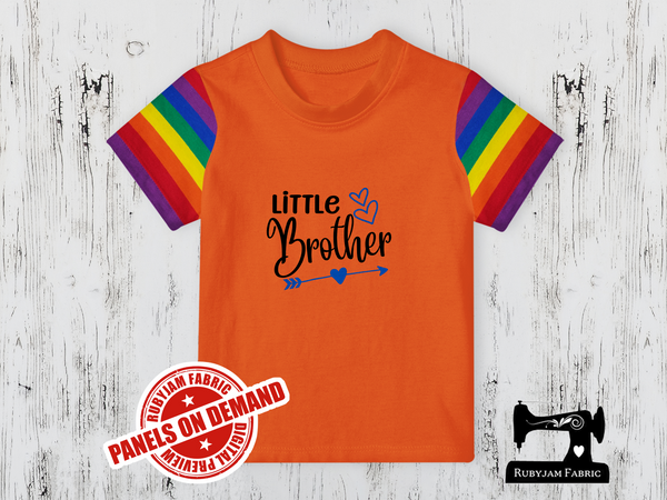 Little Brother - ORANGE - Panels On Demand