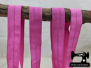 1M Magenta - Solid - 1" (25mm) - Fold Over Elastic (FOE)