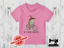 Off to Cause a Kerfuffle Frog - LIGHT PINK - Panels On Demand