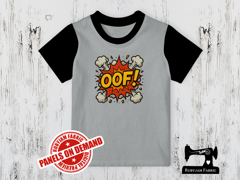 OOF Comic Text - HEATHER GREY - Panels On Demand