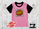 OOF Comic Text - LIGHT PINK - Panels On Demand