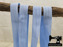 1M Pale Blue - Solid - 1" (25mm) - Fold Over Elastic (FOE)