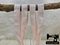 1M Pale Pink - Solid - 1" (25mm) - Fold Over Elastic (FOE)