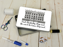 Pemberley Jane Austen - Sewing Storage Tin - Bespoke