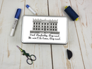 Pemberley Jane Austen - Sewing Storage Tin - Bespoke