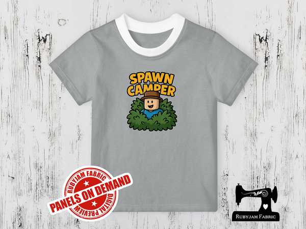 Spawn Camper Block Game - HEATHER GREY - Panels On Demand