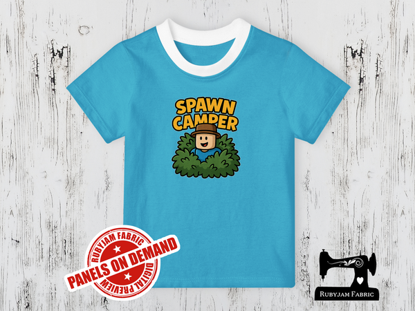 Spawn Camper Block Game - LIGHT BLUE - Panels On Demand