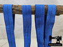 1M Royal Blue - Solid - 1" (25mm) - Fold Over Elastic (FOE)