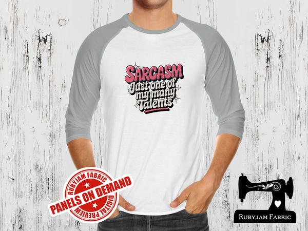 Sarcasm Just One of My Many Talents - WHITE - Panels On Demand