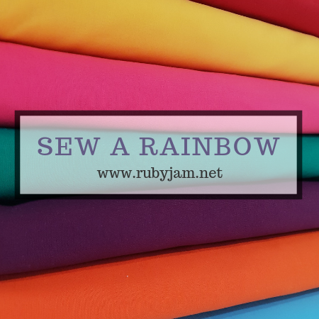 Rubyjam Fabric Swatch Card - Solid Cotton Lycra