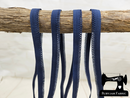 1M NAVY BLUE Picot Elastic (Approx 10mm wide) [small loops]