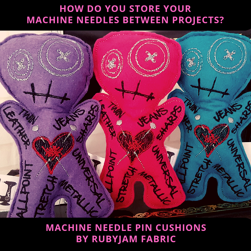 Voodoo Doll Pin Cushion - Hot Pink - clearance