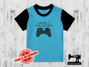 Level 1 Unlocked Gamer Birthday - LIGHT BLUE - Panels On Demand