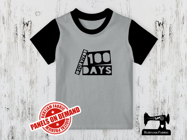 100 Days Survivor - HEATHER GREY - Panels On Demand