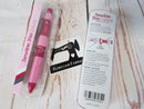 Sewline Trio Colours Fabric Pencil (black, white, pink leads + eraser)
