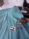 Sage Green - solid cotton lycra - 185cm wide - 220gsm