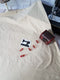 Sand Beige - solid cotton lycra - 185cm wide - 220gsm