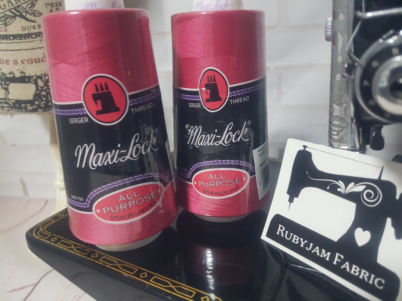 Maxi-Lock All Purpose Thread - Swiss Beauty (fuchsia pink)